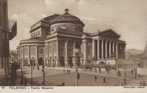 Divadlo Massimo, Palermo, Sicílie