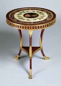 Podstavec, 1804-14 (zlacené dřevo)