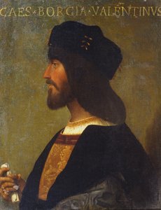 Portrét Cesare Borgii