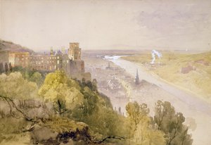Pohled na Heidelberg