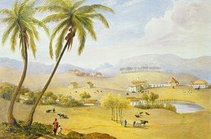 Haughton Court, Hanover, Jamajka, cca 1820