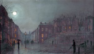 Pohled na Hampstead, Londýn, 1882