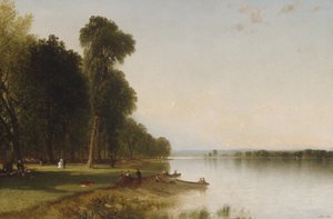 Letní den na jezeře Conesus, 1870
