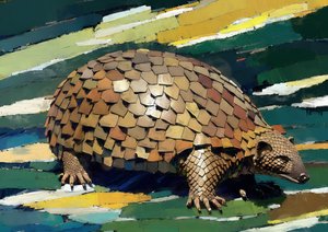 Zvířata: pangolin 1