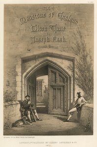 Vchod do Moat House, Ightham, Kent