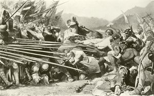 Arnold Winkelried v Sempachu (hlubotisk)