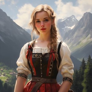 Německá dívka 1