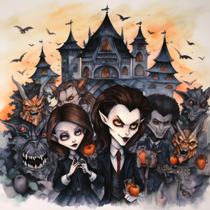 Halloween s upíry a vlkodlaky 2