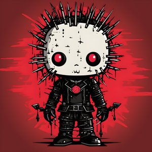 Design košile Hello Kitty jako Pinhead 4