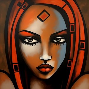 africká žena 3