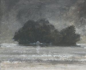 Taprobane, Srí Lanka (akryl na papíře)
