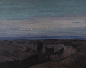 Úsvit v Ouse Trench, 1918