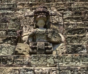 Hieroglyfická socha Copan