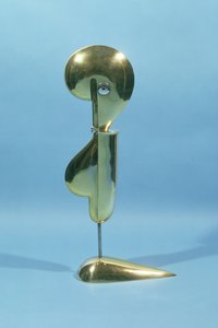 Groteskní abstraktní figura, 1923 (bronz)