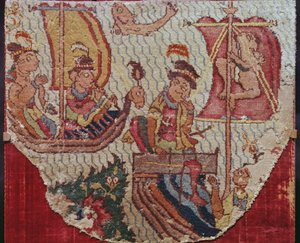 Koberec s indo-portugalskými motivy, dynastie Safavid