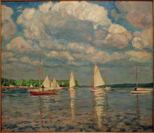 Plachetnice na Wannsee