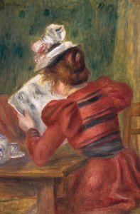 Young Girl Reading, 1897