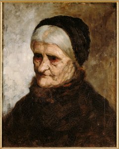 Hlava staré ženy, 1881