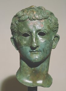Hlava Germanicus (bronz)