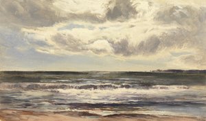 Grange-over-Sands, 1874 (olej na papíře)