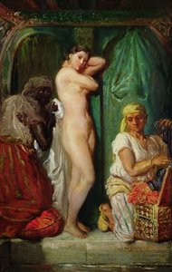 Lázně v harému, 1849