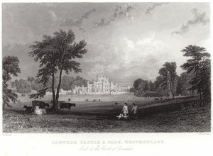 Zámek a park Lowther ve Westmorlandu