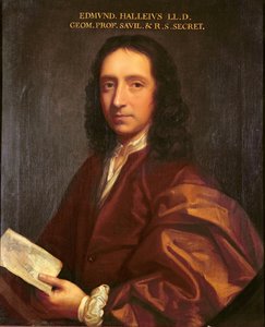 Portrét Edmonda Halleyho, kolem roku 1687
