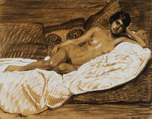 Nude Natažený; Nu Allonge,