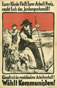 Komunistický volební plakát KPD, cca 1931
