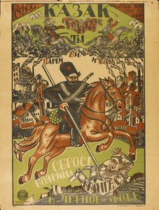Plakát Cossack Throw Wrangel in the Black Sea