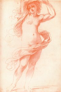 Stojící ženský akt, 17. století, 1925