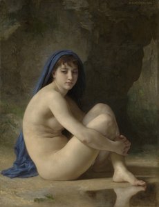 Sedící akt, 1884