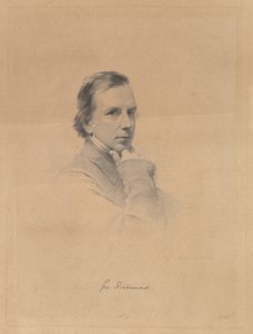 George Richmond - Autoportrét, 1850-70.