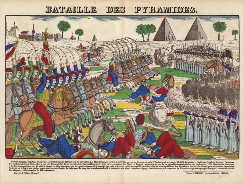 Bitva o Pyramidy od French School