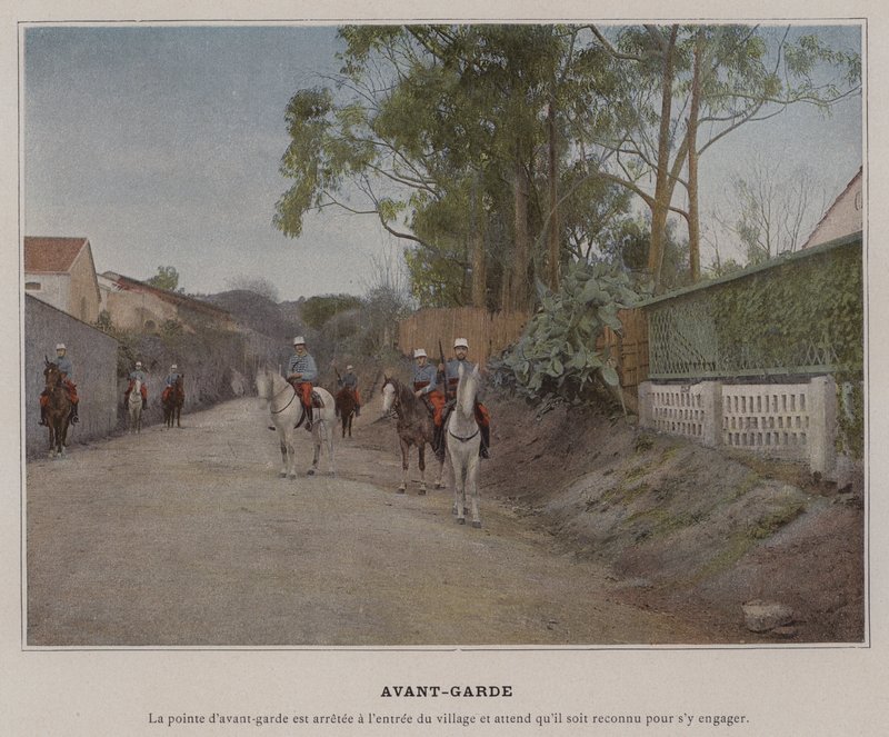 Avantgarda (barevné foto) od (after) French Photographer