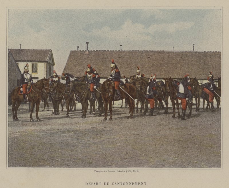 Odjezd z Cantonmentu (barevné foto) od (after) French Photographer