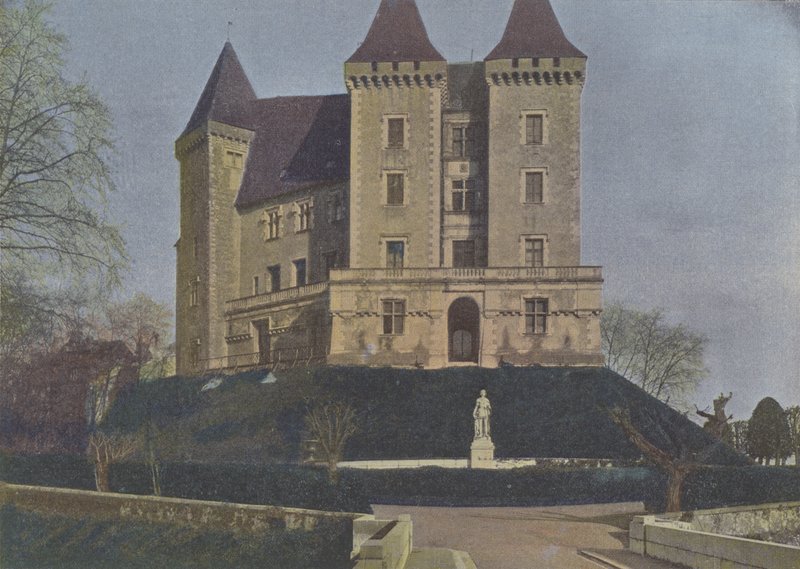 Pau, Le Chateau (barevné foto) od (after) French Photographer