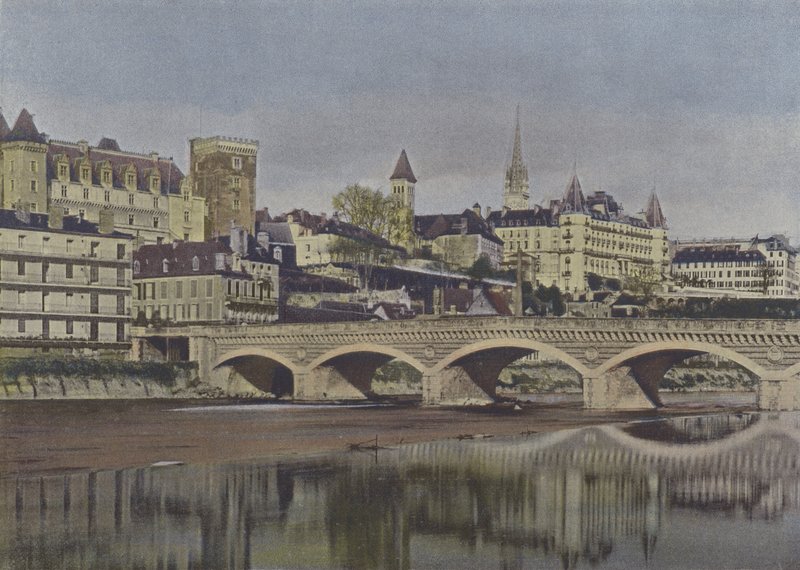 Pau, Vue generale (barevné foto) od (after) French Photographer