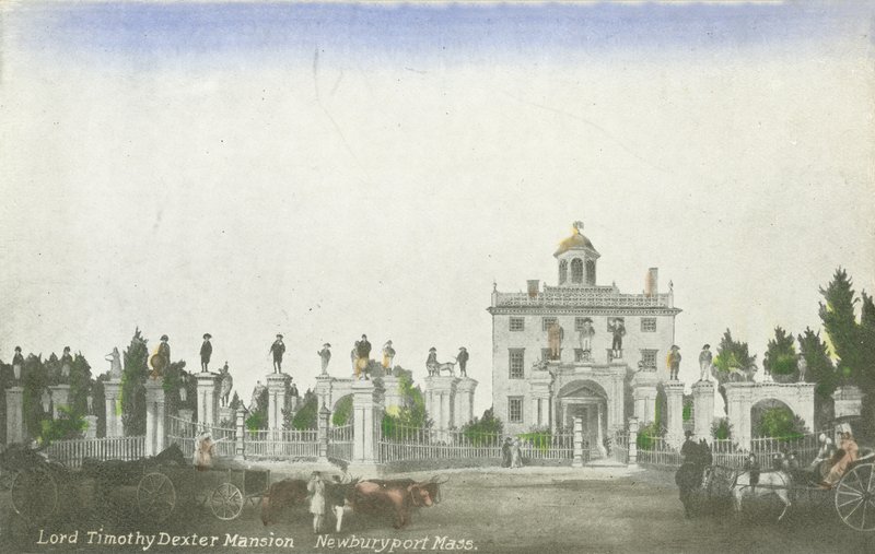 Lord Timothy Dexter Mansion, Newburyport, Massachusetts, USA od American School