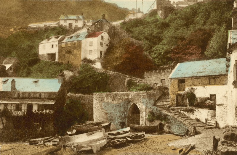 Clovelly, vjezd do vesnice od English Photographer