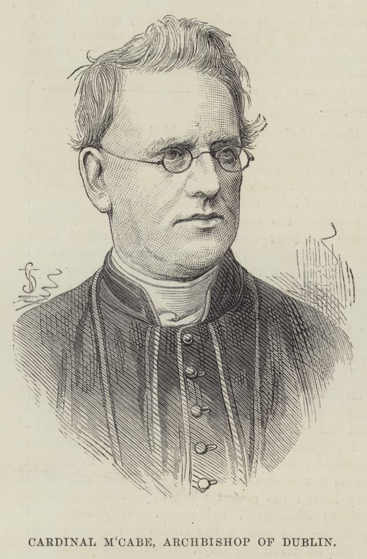 Kardinál MCabe, arcibiskup z Dublinu od English School