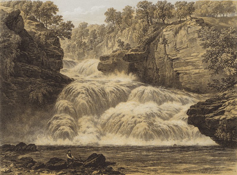 Cora Linn, Falls of the Clyde od English School