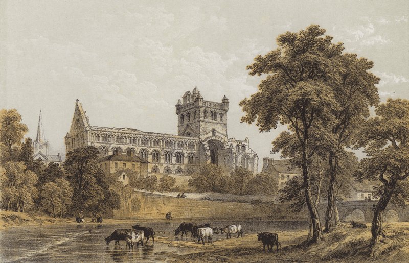Jedburgh Abbey od English School
