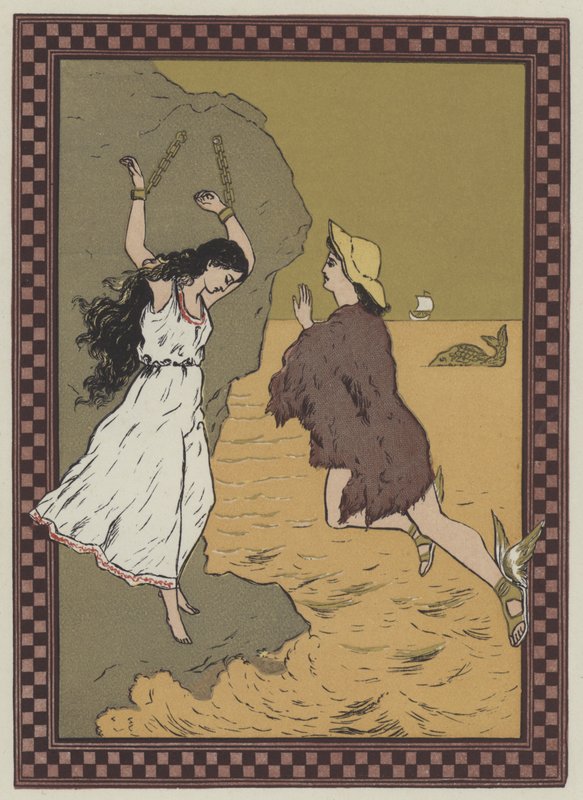 Perseus a krásná dívka od English School