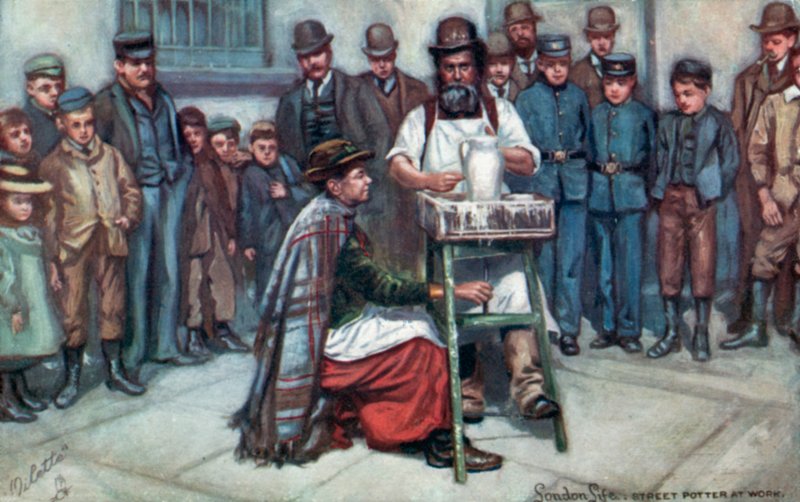 Street Potter v práci od English School