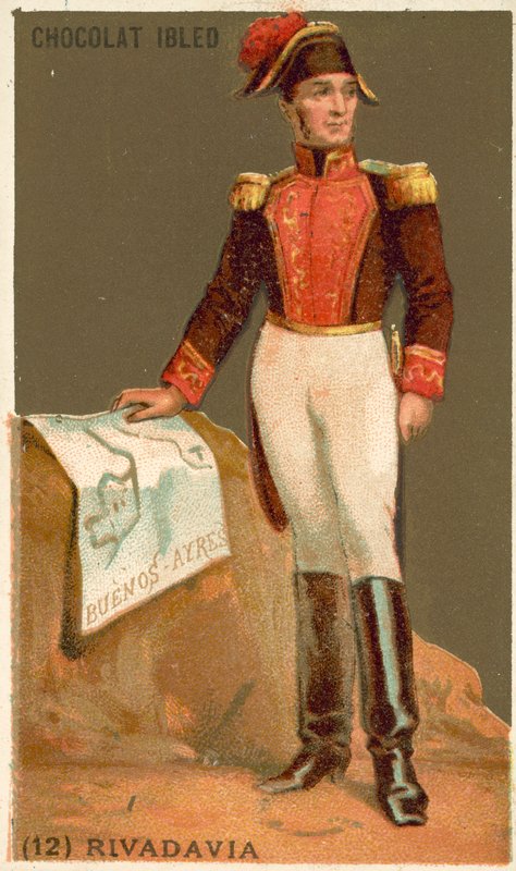 Bernardino Rivadavia , argentinský revolucionář a politik od French School