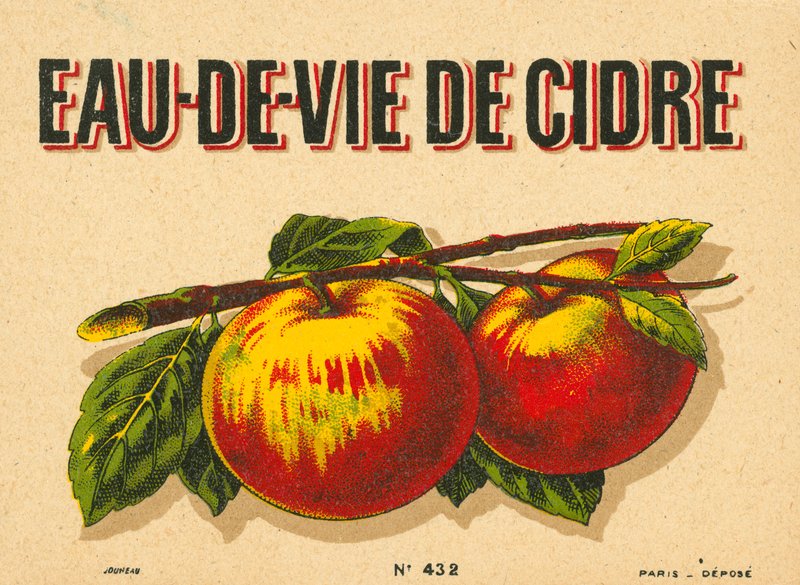 Cider brandy od French School