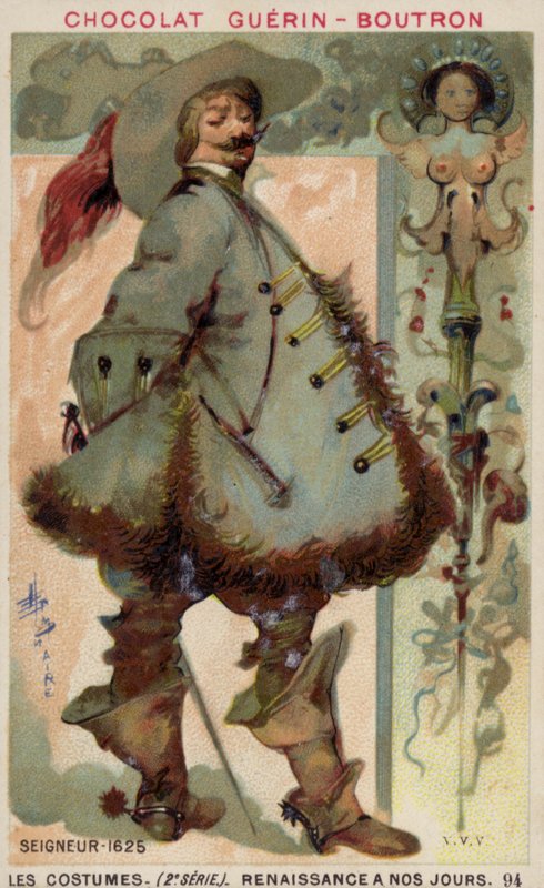 Pán, 1625 od French School