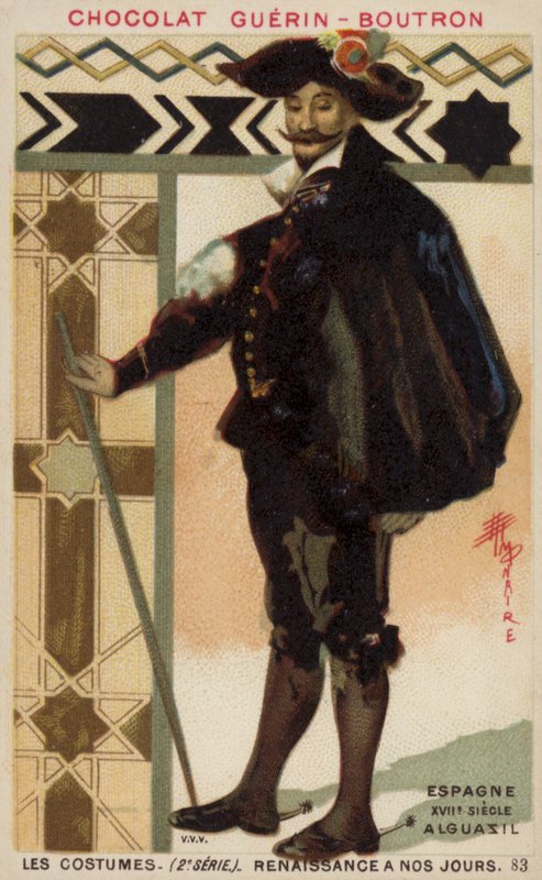Španělský alguacil, 17. století od French School