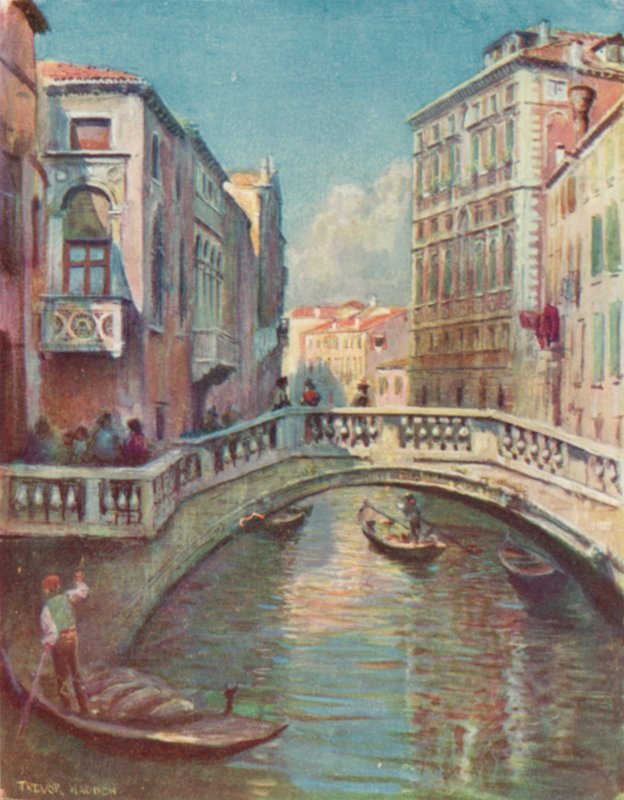 Palazzo Corner-Mocenigo od A. Trevor Haddon